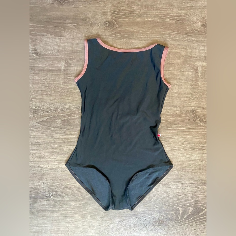 SOLD!!! Yumiko Leotard - Antique Rose and Titanium Sofiane, Size S